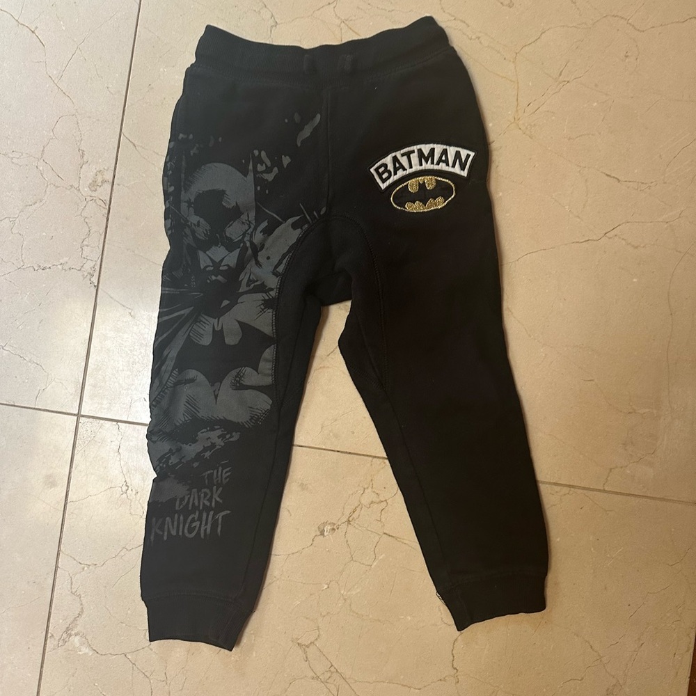 Batman Kids Black The Dark Knight Joggers